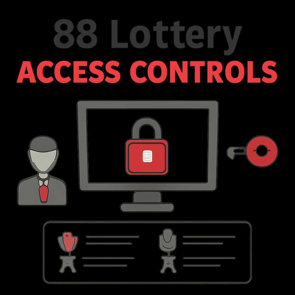Diagram detailing the features of 88 Lottery Access Controls.