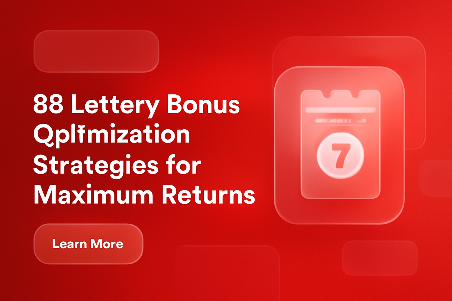 An informational scene illustrating the 88 Lottery app on an Android device.