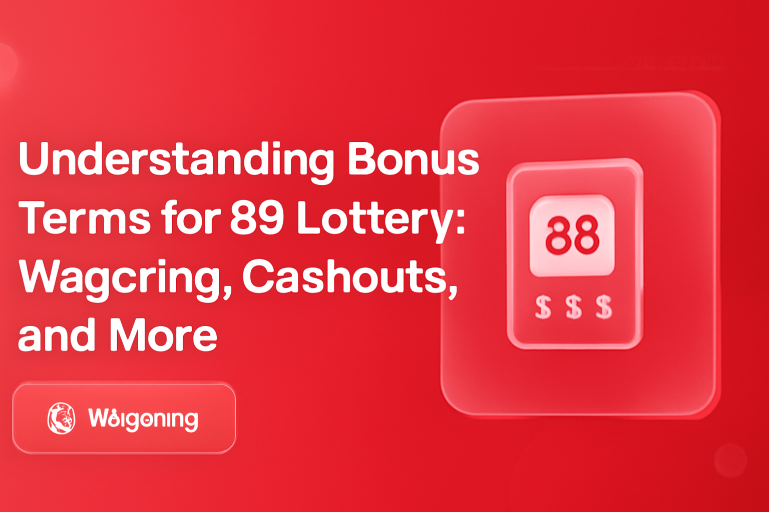 A visually informative scene representing the concept of user safety for 88 Lottery.