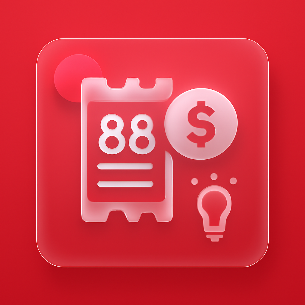 An educational diagram illustrating how to ensure user safety in 88 Lottery.