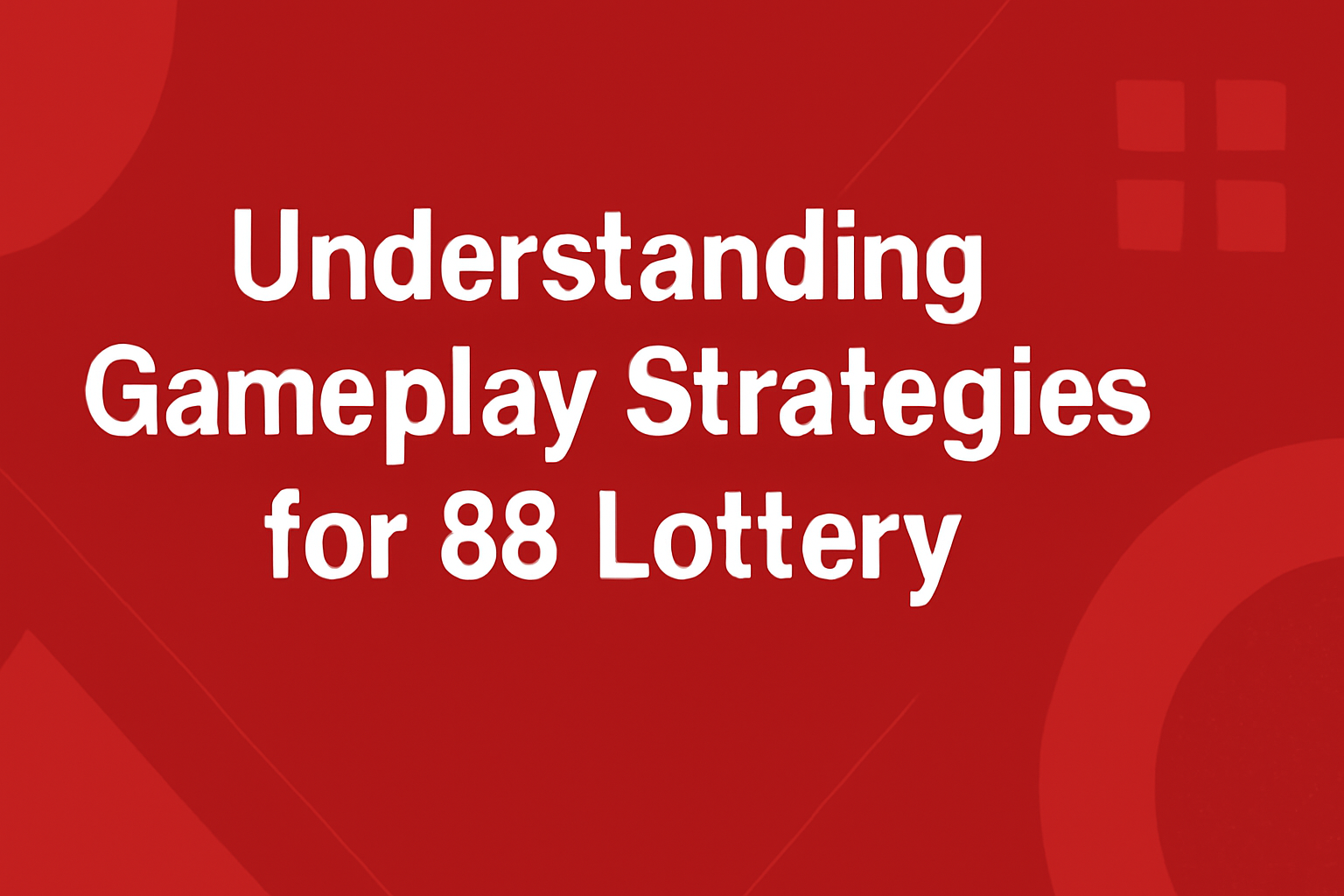 A visually informative scene representing the concept of user safety for 88 Lottery.