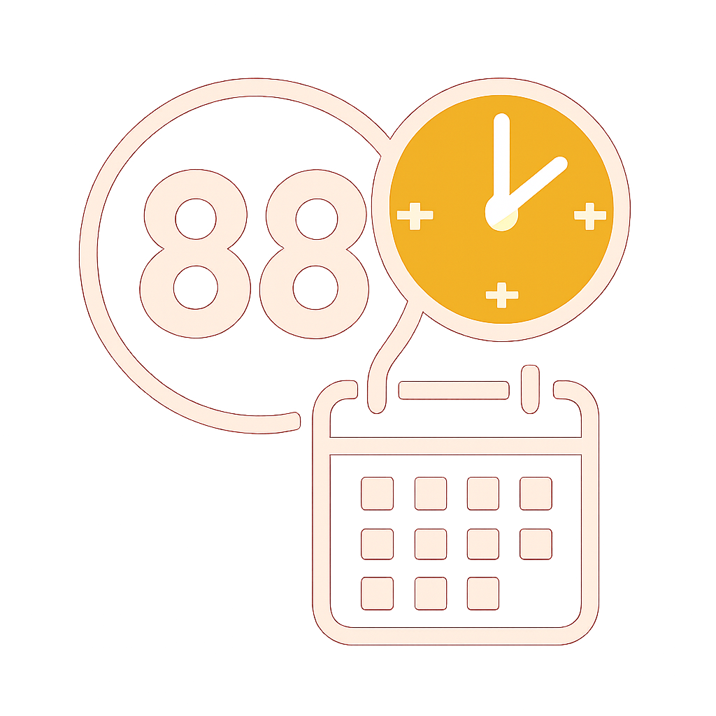 An icon representing the safety of the 88 Lottery app.