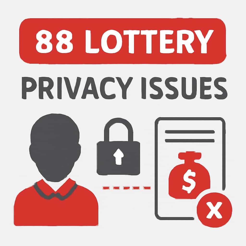 Diagram illustrating privacy measures in 88 Lottery.