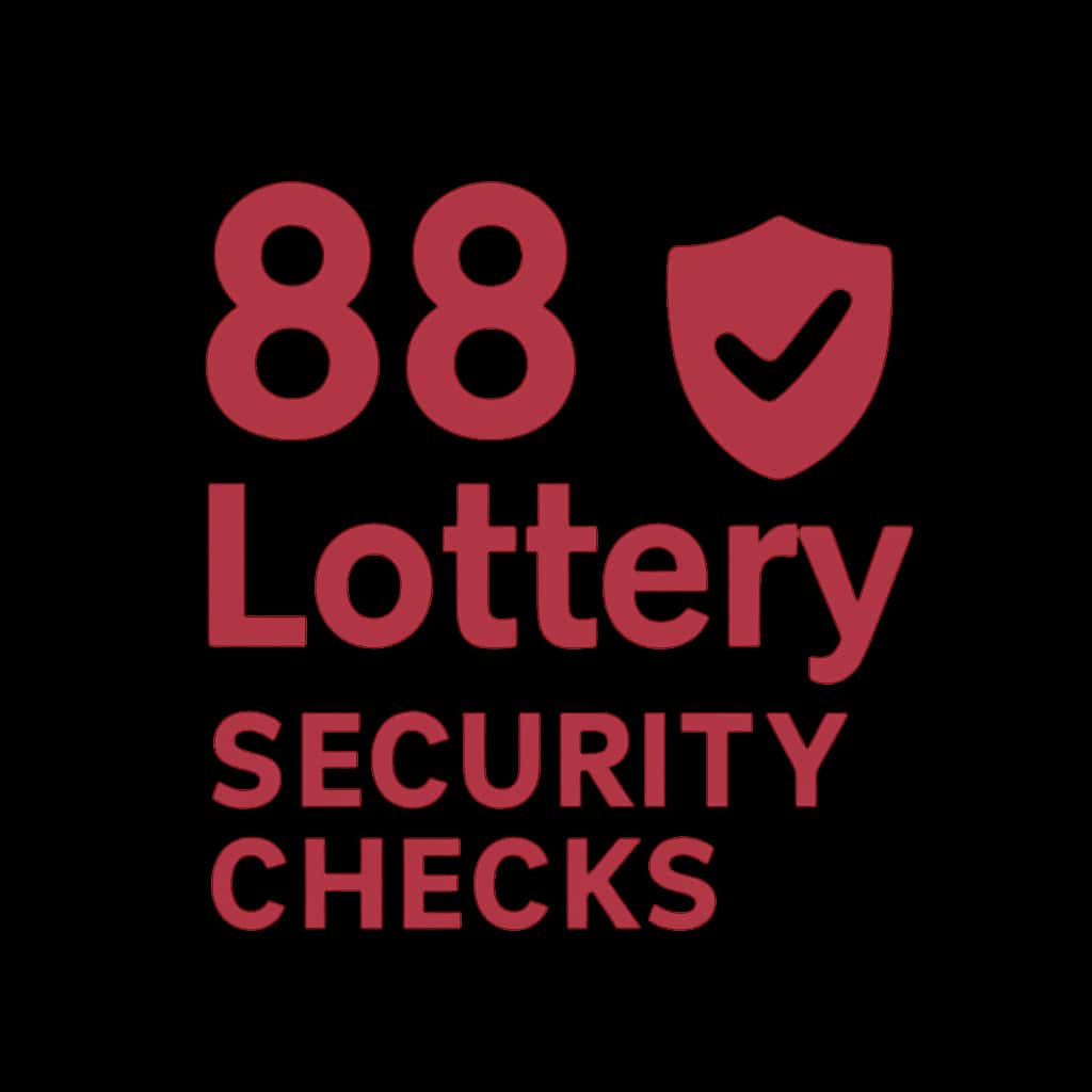 An icon symbolizing security checks for 88 Lottery.