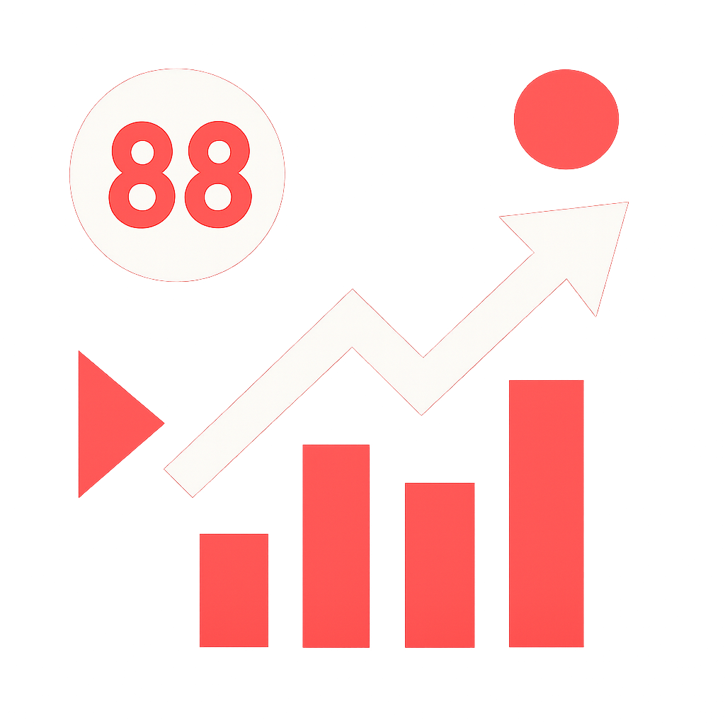 Icon representing safety and security for 88 Lottery.