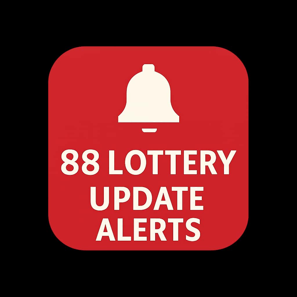 Icon representing 88 Lottery Update Alerts as a resource for users.