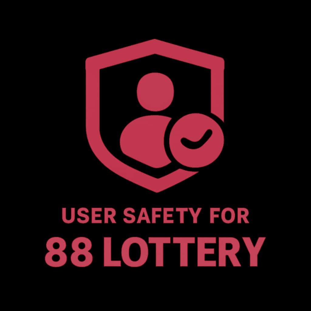 An icon representing user safety features for 88 Lottery.
